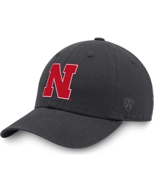 Top Of The World Blue Nebraska Huskers Champ Adjustable Hat for men