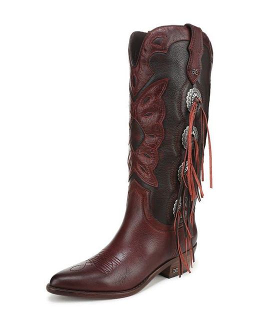 Sam Edelman Brown Rhett Western Boot