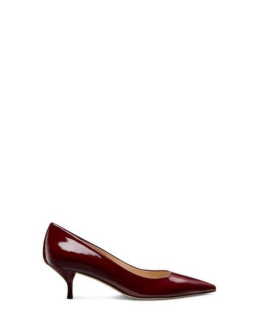 Stuart Weitzman Red Stuart Power 50 Pump