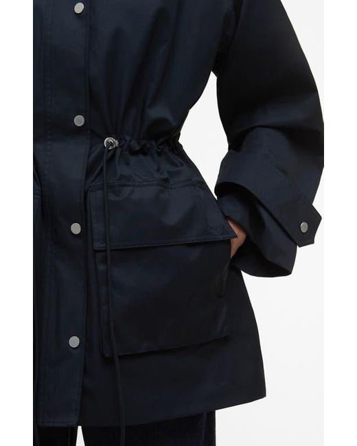 Barbour Blue Fallyn Showerproof Rain Jacket