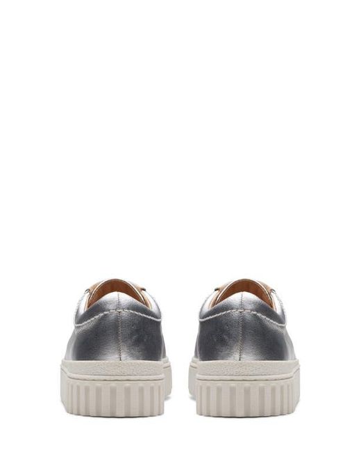 Clarks White Mayhill Walk Sneaker