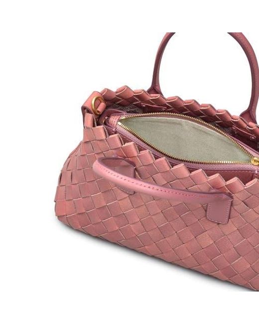 Radley Pink The Goswell Ziptop Satchel Bag