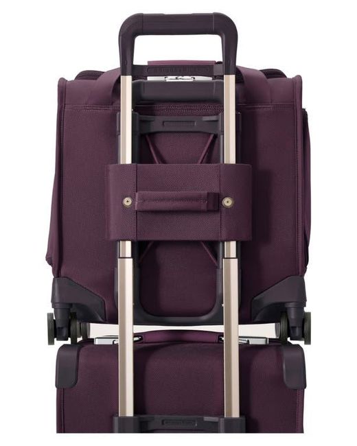 Briggs & Riley Purple Baseline Cabin Spinner Carry-On Bag for men
