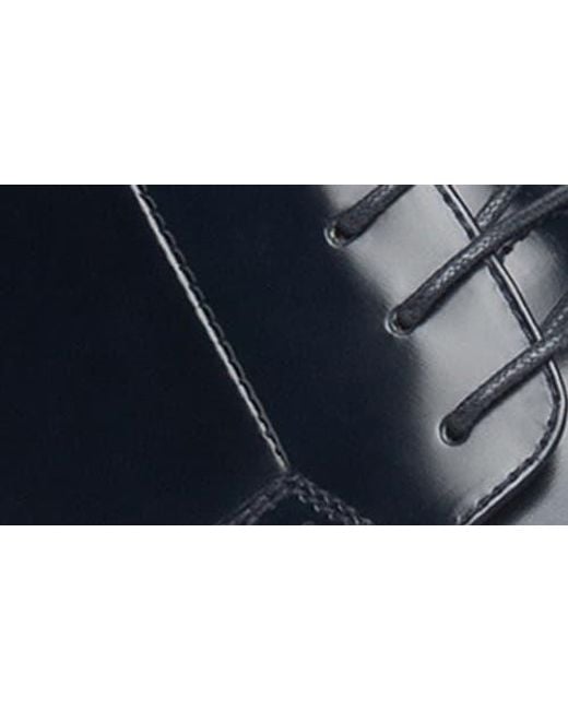 Nero Giardini Blue Plain Toe Derby for men