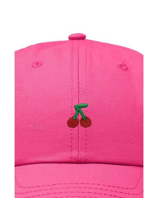Alix Pink Lil Cherry Dad Cap