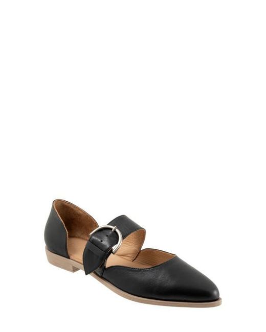 BUENO Black Brittany Pointed Toe Flat