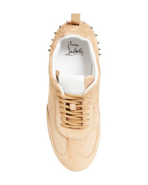 Christian Louboutin Brown Eleonora T-Toe Sneaker