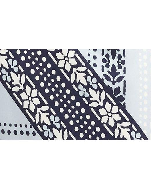 Fifteen Twenty Blue Mia Mix Midi Skirt