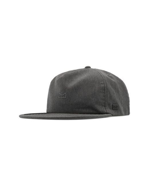 Melin Gray Eagle Hydro 6-Panel Snapback Ball Cap for men