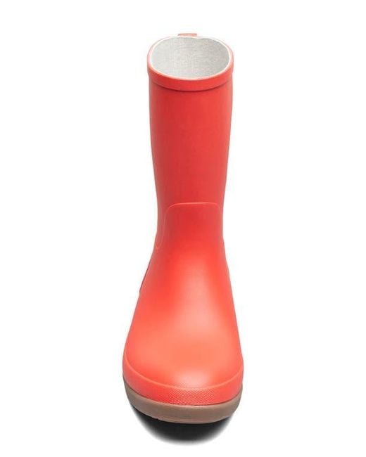 Bogs Red Amanda Ii Waterproof Rain Boot