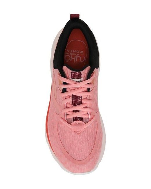 Ryka Pink Rezorb Max Walking Sneaker