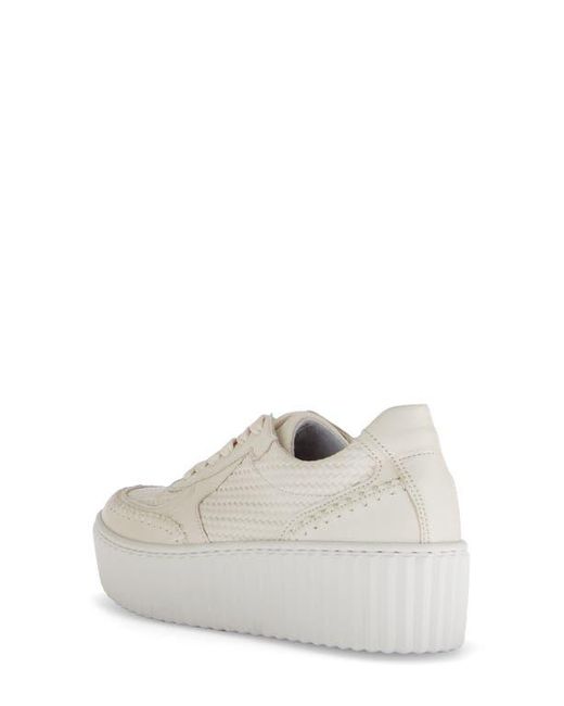 Gabor White 63.204 Platform Sneaker