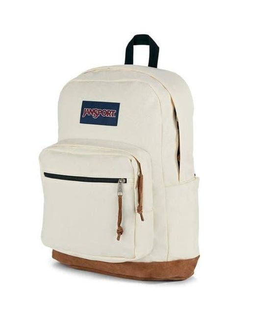 Jansport White Right Pack Backpack