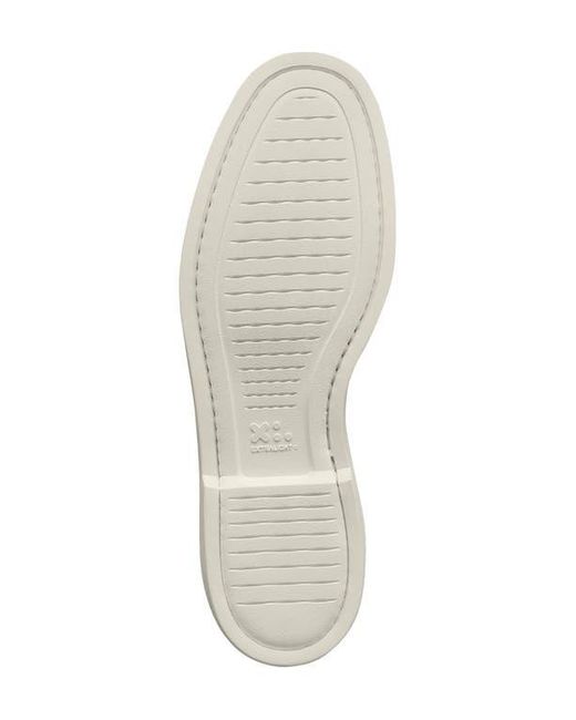 Allen Edmonds White Panama Boat Shoe for men