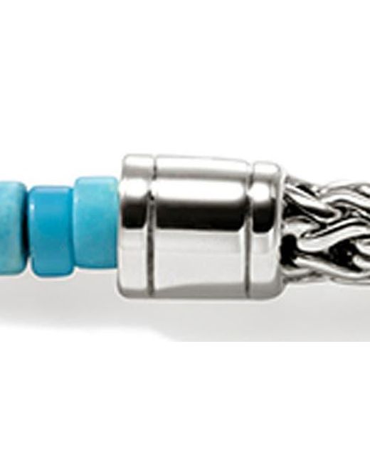 John Hardy Multicolor Hesishi Chain & Stone Bracelet for men