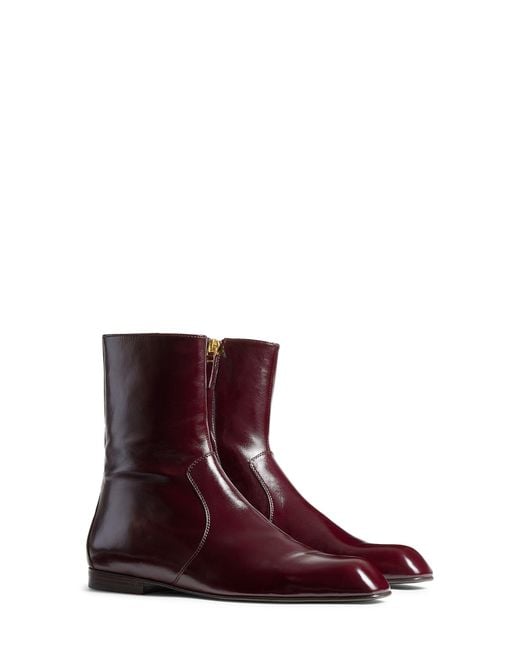 Khaite Purple Colt Bootie