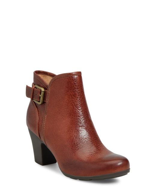 Comfortiva Brown Namari Bootie