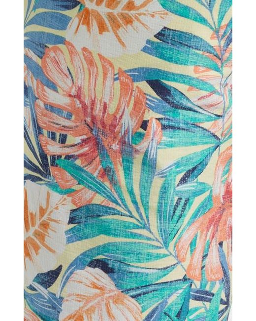 Tommy Bahama Blue Chip Shot Positano Palms Stretch Ripstop Shorts for men