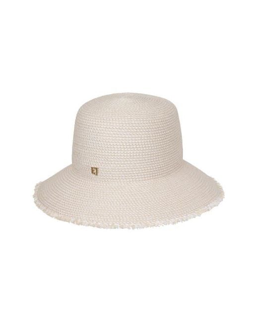 Eric Javits Natural Squishee Straw Bucket Hat