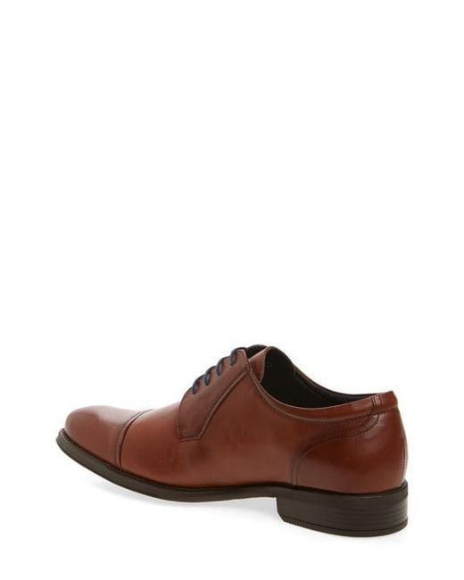 Fluchos Brown Heracles Cap Toe Derby for men