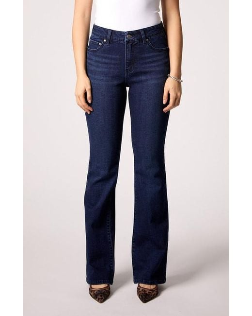 Blue Revival Blue Maya Mid Rise Bootcut Jeans