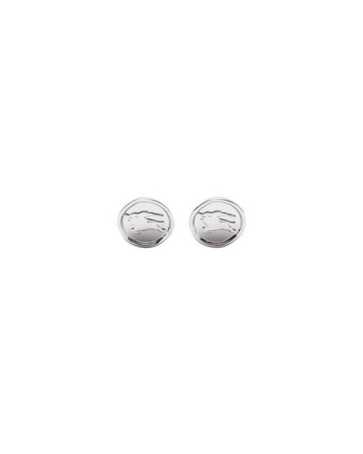 Burberry Metallic Knight Stamp Cufflinks for men