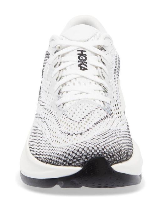 Hoka One One White Rincon 4 Running Shoe for men