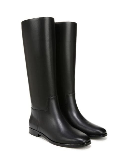 Vince Black Margaret Knee High Boot