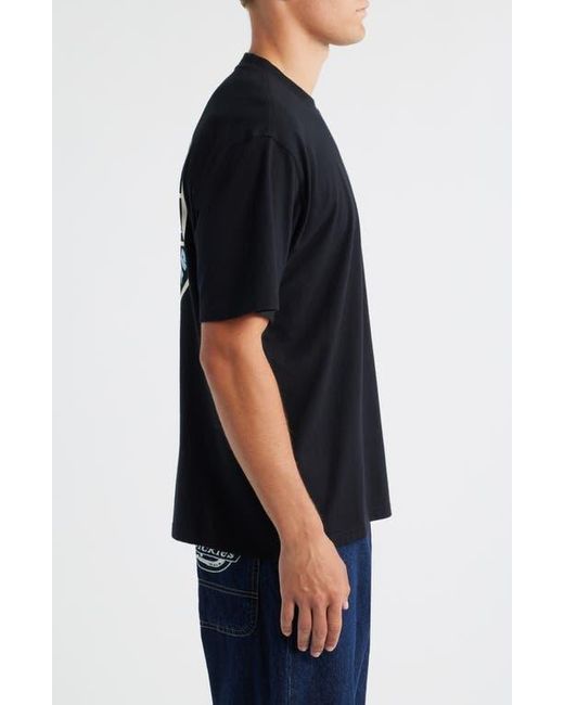 Dickies Black Circle Graphic T-Shirt for men