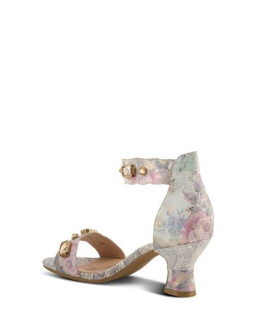 Spring Step Multicolor Aqualeva Ankle Strap Sandal
