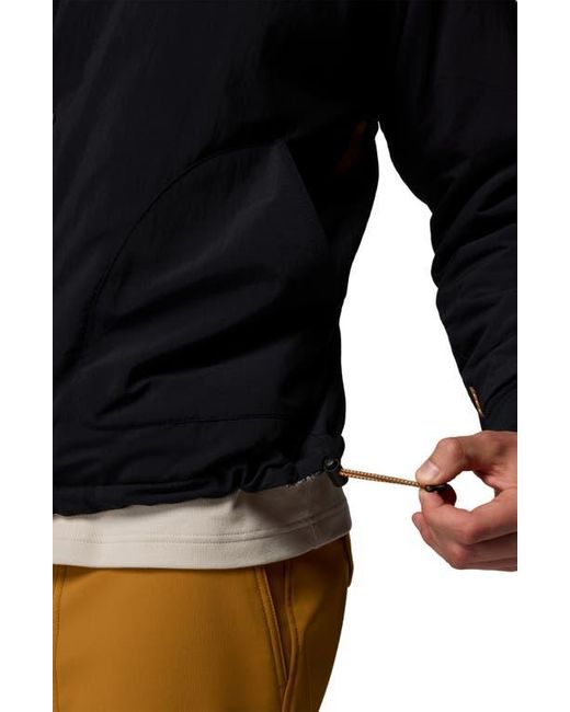 Columbia Black High Cascades 3-In-1 Reversible Hooded Jacket for men