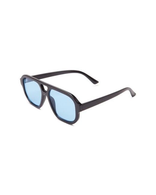 BP. Blue Aviator Sunglasses
