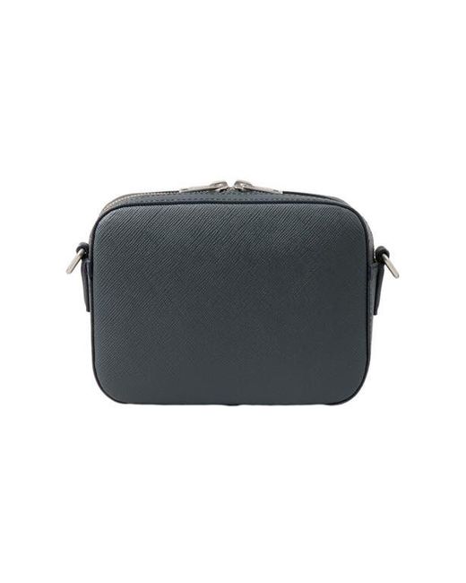 Sandro Gray Small Reconstituted Leather Bag for men