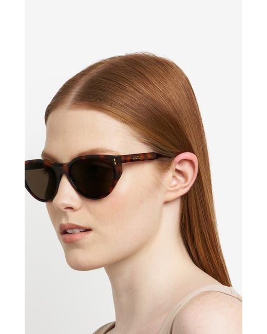 Isabel Marant 59Mm Cat Eye Sunglasses in Brown | Lyst display picture 1