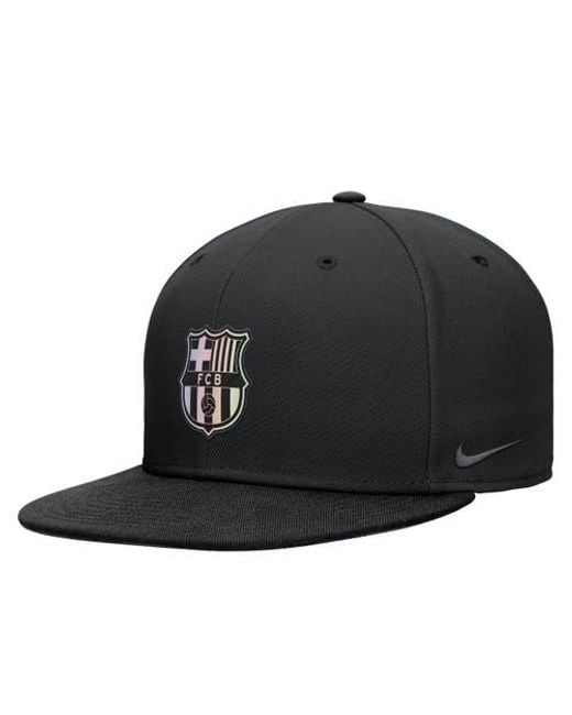 Nike Black Barcelona Pro Snapback Hat for men