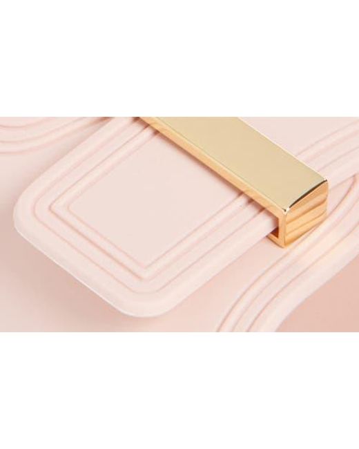 Alexander McQueen Pink Hybrid Slide Sandal