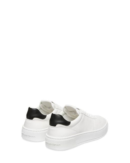 Stuart Weitzman White Courtside Sneaker