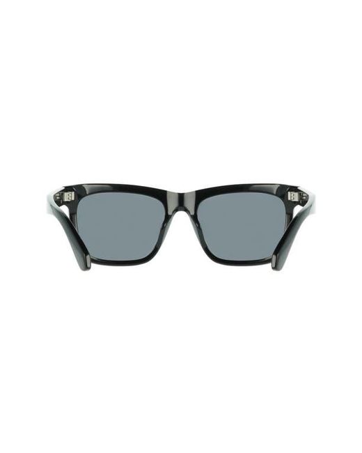 Ferragamo Black 55Mm Gradient Rectangle Sunglasses for men