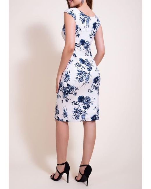 Alie Street London Blue Pippa Shift Dress