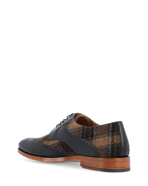 Taft Brown The Wallace Wingtip Derby for men