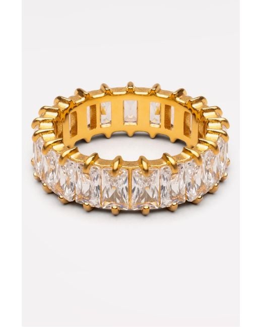 Atolea Metallic Eternity Ring