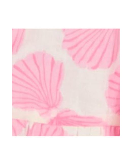 MER ST BARTH Pink Giselle Mini Dress