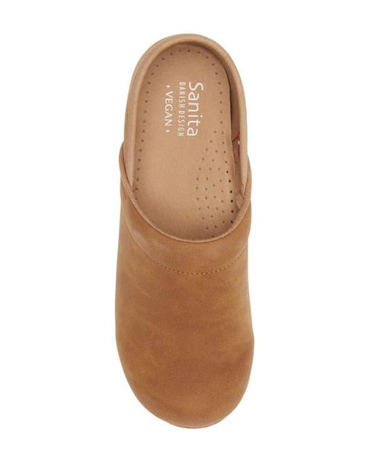 Sanita Brown Hinsdale Clog