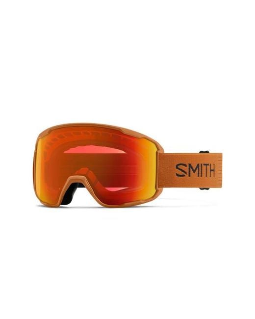 Smith Orange Preview Chromapop Shield Snow Goggles