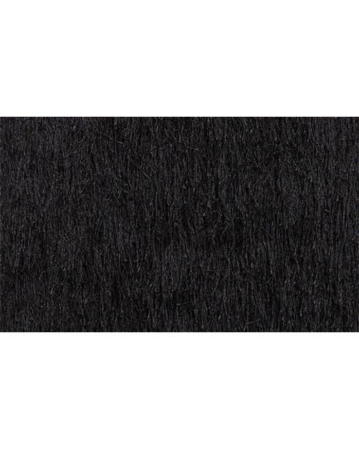 Loulou de Saison Black Tina Long Sleeve Fringe Minidress