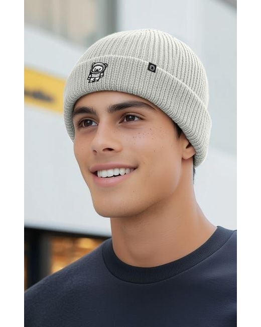 Alix Gray Ice Bear Beanie for men