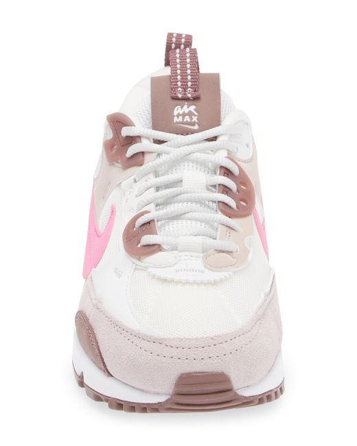 Nike Pink Air Max 90 Futura Sneaker