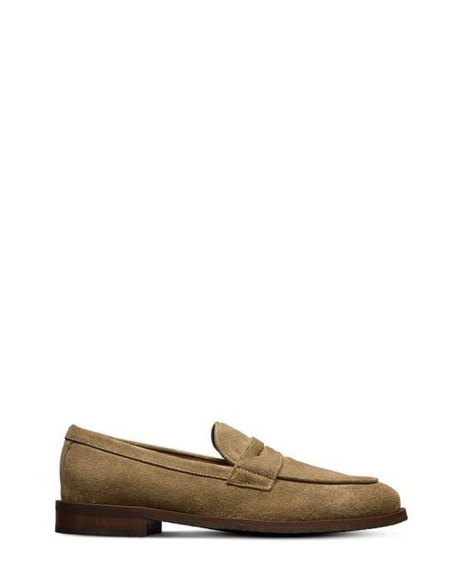 Allen Edmonds Brown Como Penny Loafer for men