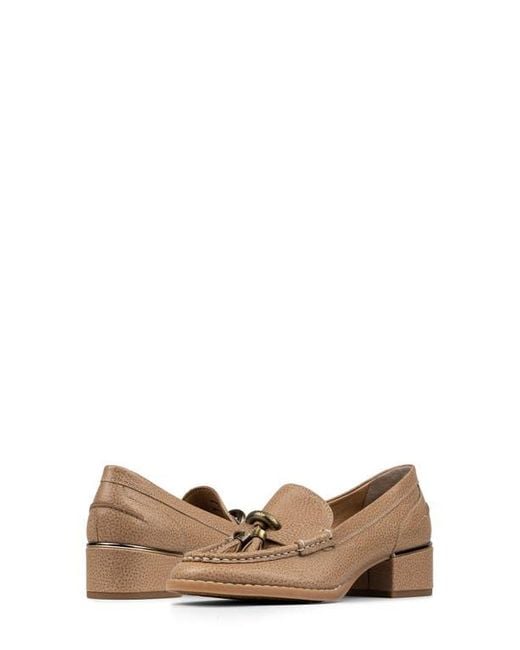 Donald J Pliner Brown Mirabel Tassel Loafer