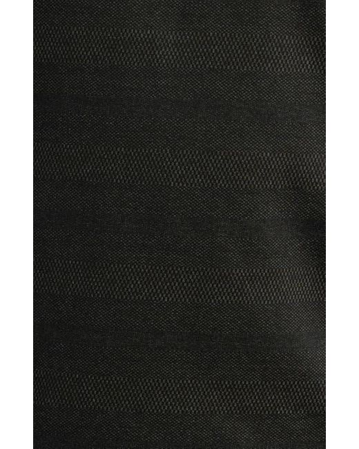 Johnston & Murphy Black Xc4 Reversible Performance Quarter Zip for men